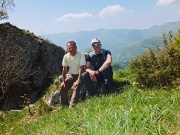 Dai ciliegi in fiore di PIAZZOLI (1183 m.) alla bella Madonnina dei CANTI (1563 m.) il 14 maggio 2013  - FOTOGALLERY